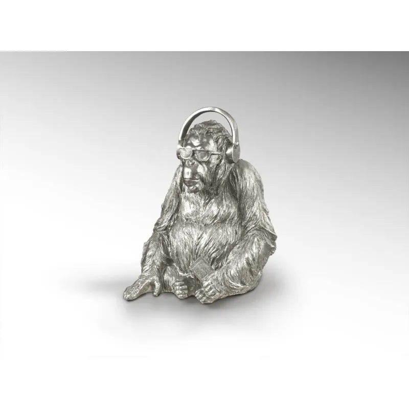 Tablou Decorativ Schuller ·Orangutan Music· Figure, Silver 925938 Spania