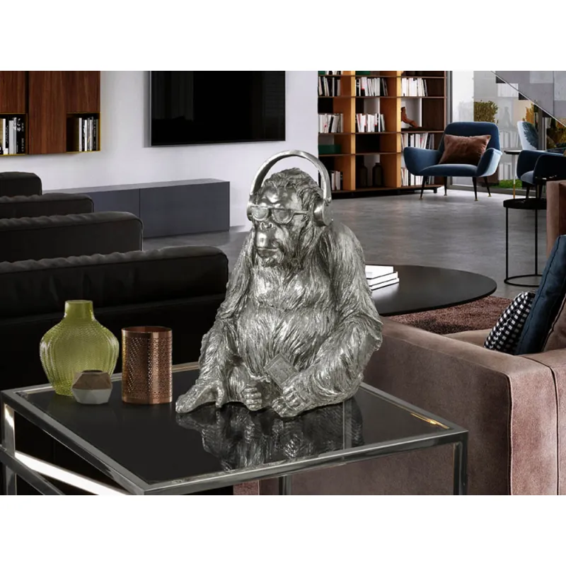 Tablou Decorativ Schuller ·Orangutan Music· Figure, Silver 925938 Spania