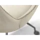 Fotoliu Schuller ·Diane· White Caster Wheel Chair, Grey Thread 935869 Spania