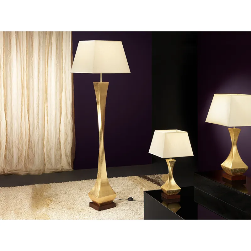 Lampadar DECO Schuller E27, Foita De Aur|Maro 662514 Spania