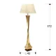 Lampadar DECO Schuller E27, Foita De Aur|Maro 662514 Spania