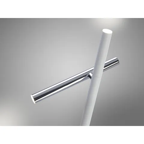 Lampadar VARAS Schuller Led, Crom|Alb Mat 373629 Spania