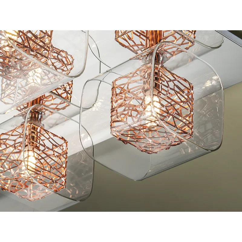 Lustra Plafon LIOS Schuller G9, Crom 867234 Spania