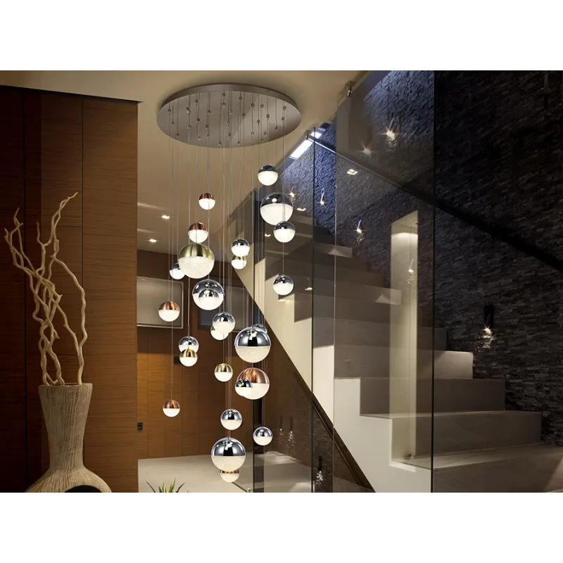 Suspensie  Schuller Led, Crom 793960B Spania