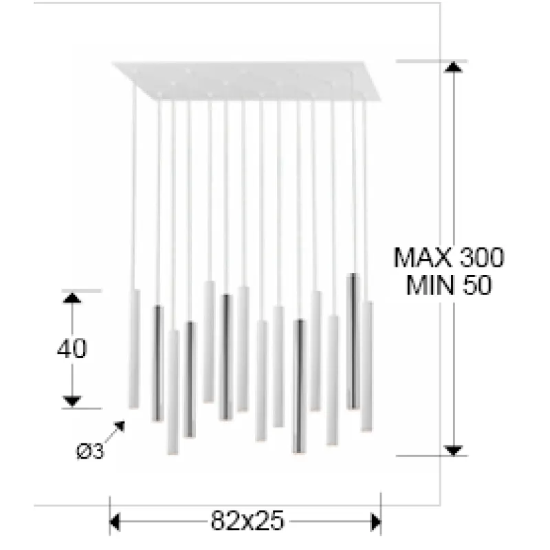 Suspensie VARAS Schuller Led, Crom|Alb Mat 373416G Spania