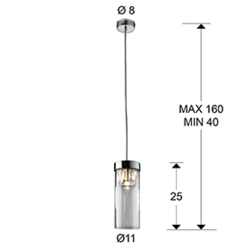 Pendul AVA Schuller G9, Crom 689127 Spania
