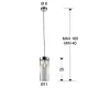 Pendul AVA Schuller G9, Crom 689127 Spania