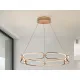 Suspensie COLETTE Schuller Led, Auriu Rose 786966 Spania
