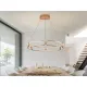 Suspensie COLETTE Schuller Led, Auriu Rose 786966 Spania