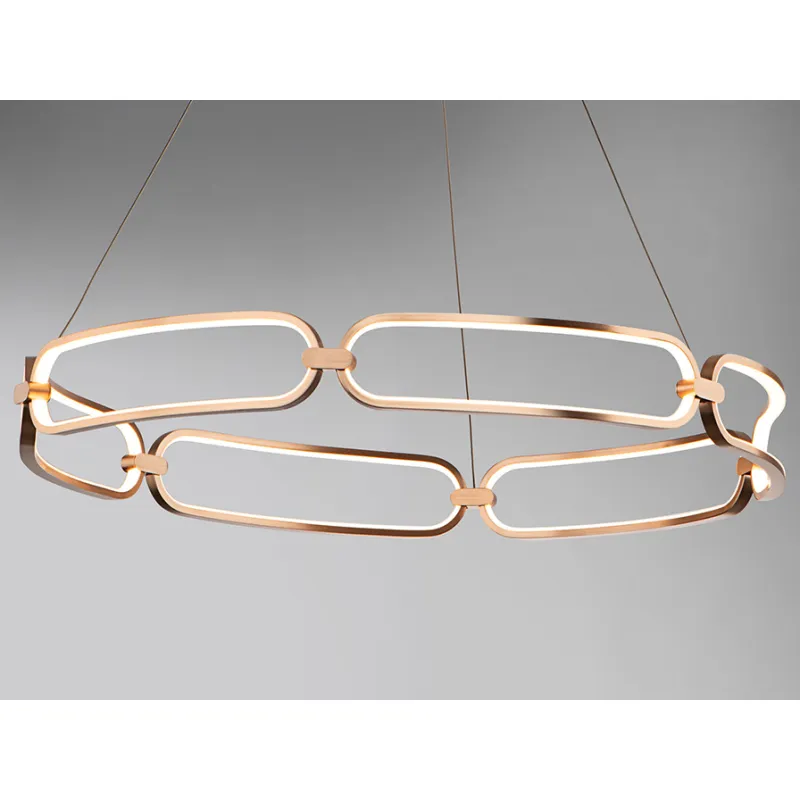 Suspensie COLETTE Schuller Led, Auriu Rose 786966 Spania