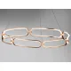 Suspensie COLETTE Schuller Led, Auriu Rose 786966 Spania