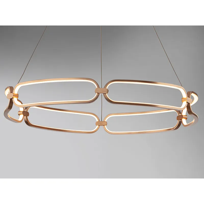 Suspensie COLETTE Schuller Led, Auriu Rose 786966 Spania