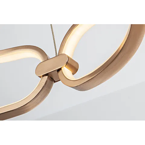 Suspensie COLETTE Schuller Led, Auriu Rose 786966 Spania