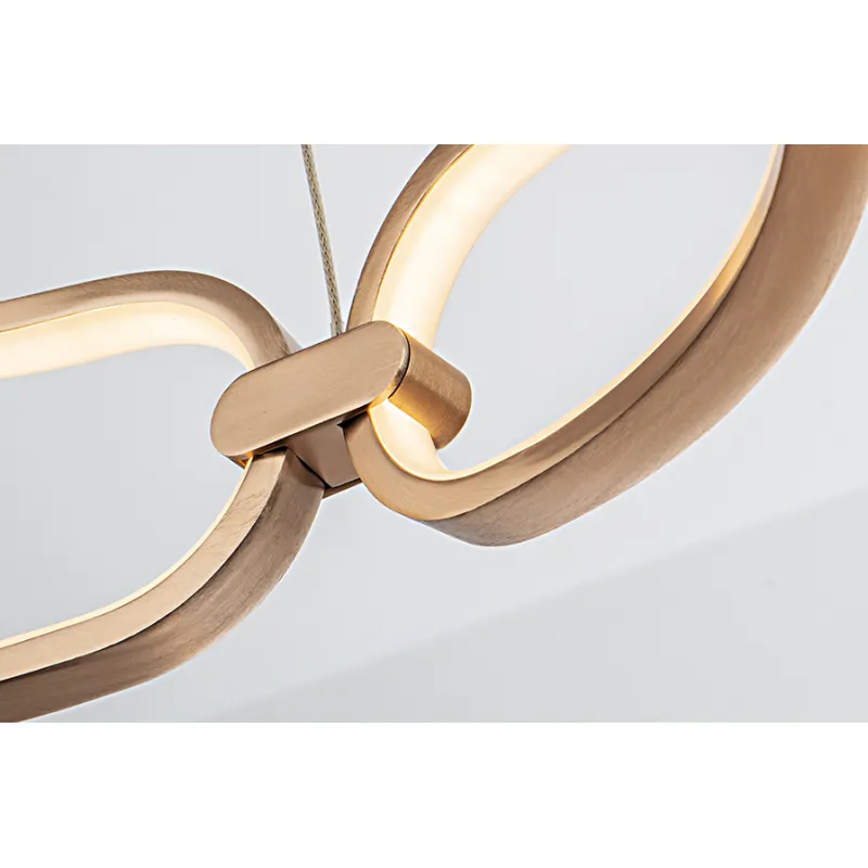 Suspensie COLETTE Schuller Led, Auriu Rose 786966 Spania