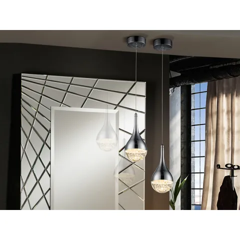 Pendul ELIE Schuller Led, Crom 773106 Spania