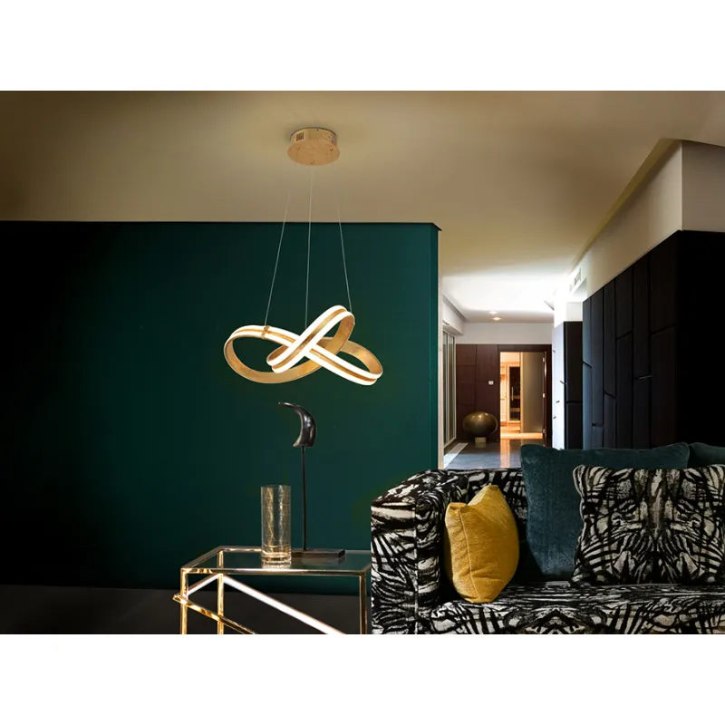 Suspensie LAZAS Schuller Led, Auriu 486705 Spania