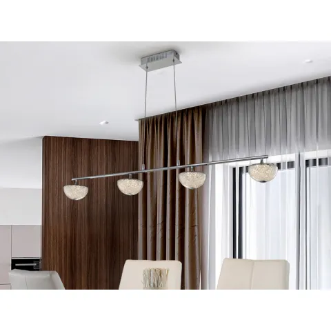 Suspensie LUA Schuller Led, Crom 726281 Spania