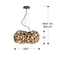 Suspensie NARISA Schuller G9, Placat Cu Aur Roz|Maro 266251N Spania