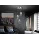 Suspensie NEBULA Schuller Led, Crom 584326 Spania