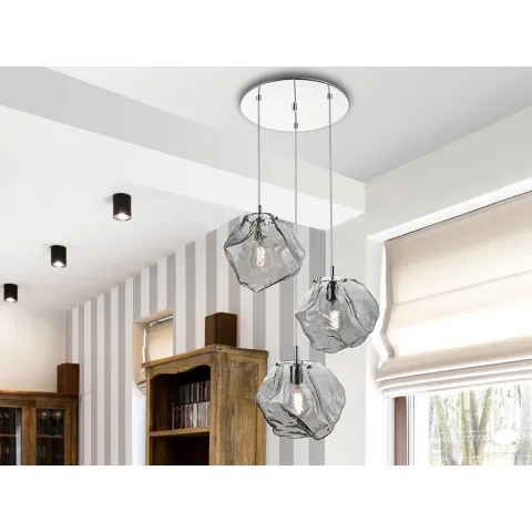 Suspensie PETRA Schuller E27, Crom 213301 Spania