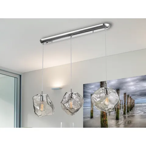 Suspensie PETRA Schuller E27, Crom 213455 Spania