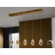 Suspensie ROCIO Schuller Led, Auriu&Sampanie Cu Bule 783627 Spania