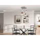 Suspensie  Schuller Led, Cupru|Alama Satinata|Crom 793091B Spania
