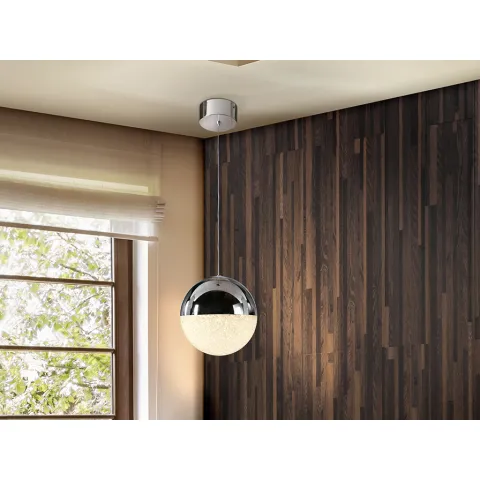 Pendul SPHERE Schuller Led, Crom 793412 Spania