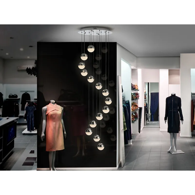 Suspensie  Schuller Led, Crom 793746B Spania