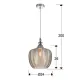 Pendul Spiga Schuller E27, Crom 747011 Spania