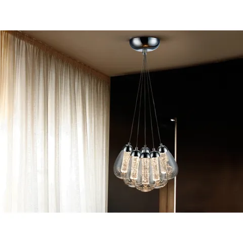 Suspensie TACCIA Schuller Led, Crom 394647 Spania