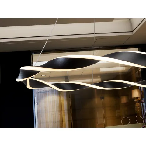 Suspensie TRENZA Schuller Led, Negru Mat 829731 Spania