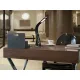 Lampa de Birou ALIVE Schuller Led, Piele Neagra 468227 Spania