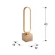 Veioza COLETTE Schuller Led, Auriu Rose 787253 Spania