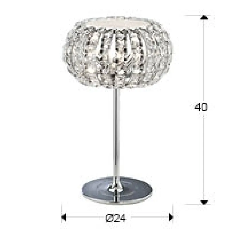 Veioza DIAMOND Schuller G9, Crom 508424 Spania