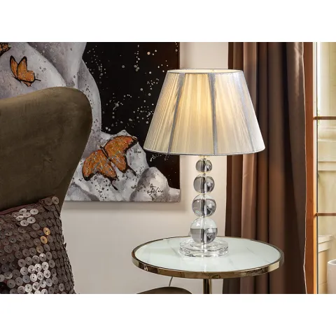 Veioza MERCURY Schuller E27, Argintiu|Transparent 661418 Spania