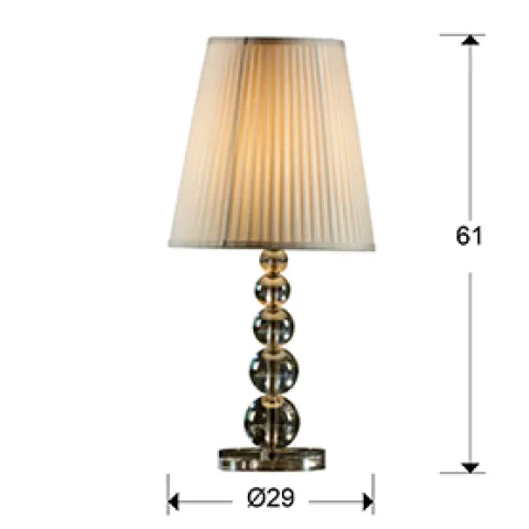 Veioza MERCURY Schuller E27, Transparent|Alama 661457N Spania