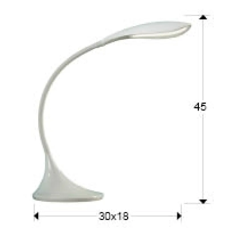 Lampa de Birou SWAN Schuller Led, Alb 549221 Spania