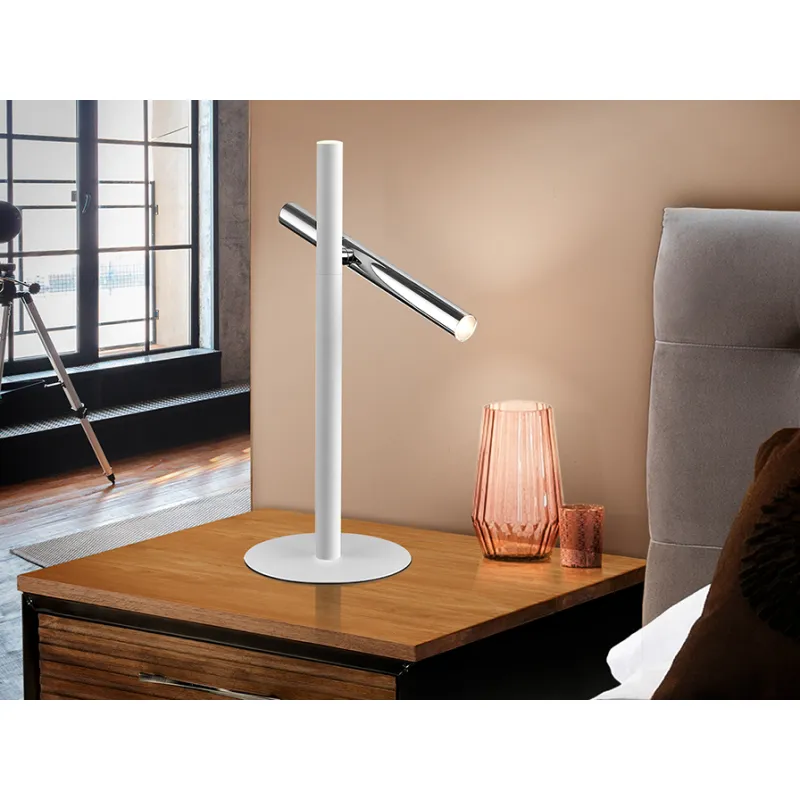 Veioza VARAS Schuller Led, Crom|Alb Mat 373581 Spania