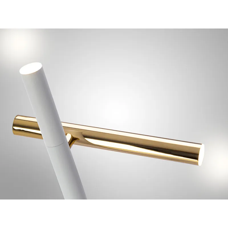 Veioza VARAS Schuller Led, Alb Mat|Auriu 373599 Spania