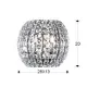 Aplica DIAMOND Schuller G9, Crom 508323 Spania