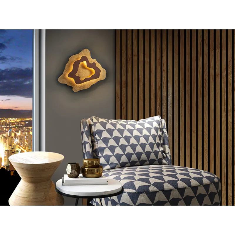 Aplica HALO Schuller Led, Maro|Foita De Aur 162272 Spania