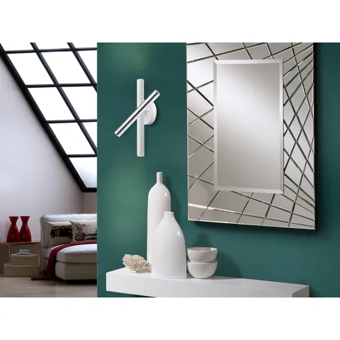 Aplica VARAS Schuller Led, Crom|Alb Mat 373852 Spania