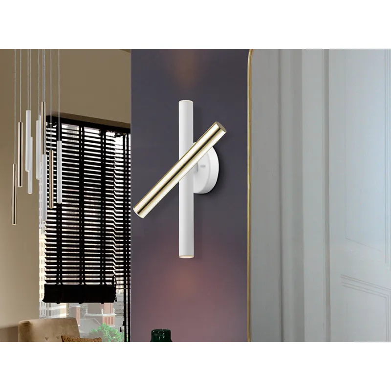 Aplica VARAS Schuller Led, Auriu|Alb Mat 373869 Spania