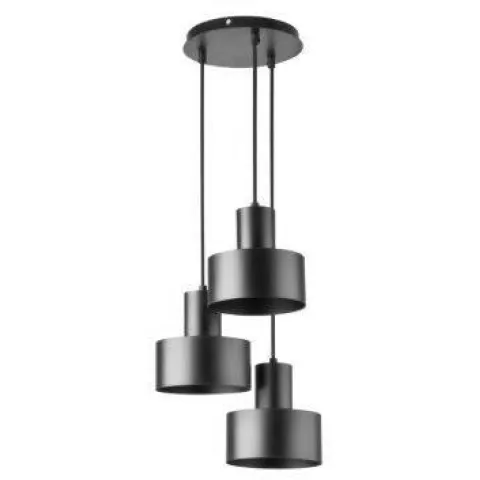 Suspensie Rif 3 Zwis Koło Czarny, E27, Negru, 30900, Sigma Polonia