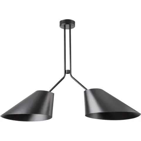 Suspensie Lora 2 Czarny, E27, Negru, 31049, Sigma Polonia