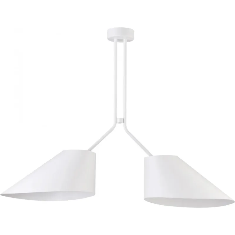 Suspensie Lora 2 Biały, E27, Alb, 31055, Sigma Polonia