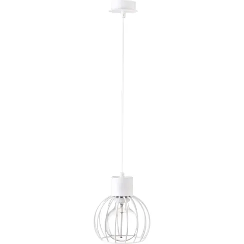 Pendul Luto Koło 1 Zwis Biały, E27, Alb, 31165, Sigma Polonia