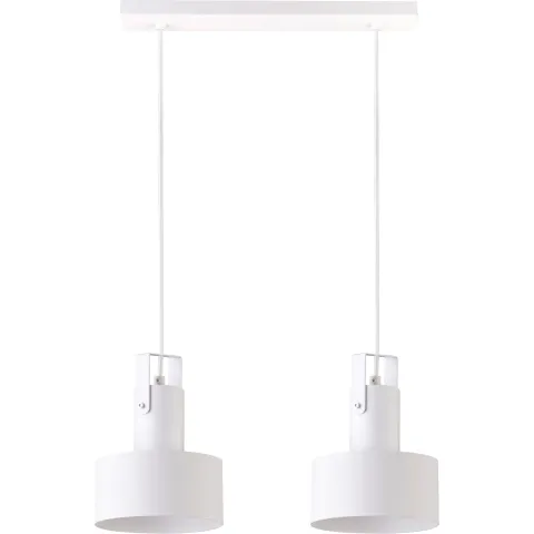 Plafoniera Rif Plus 2 Zwis Biały, E27, Alb, 31199, Sigma Polonia
