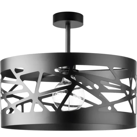 Plafoniera Moduł Frez L Pl Czarny, E27, Negru, 31232, Sigma Polonia